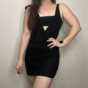 REVOLVE Lanston Reversible Black Mini Dress New With Tags Size XS